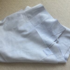 Lululemon yoga mat towel like new - light blue